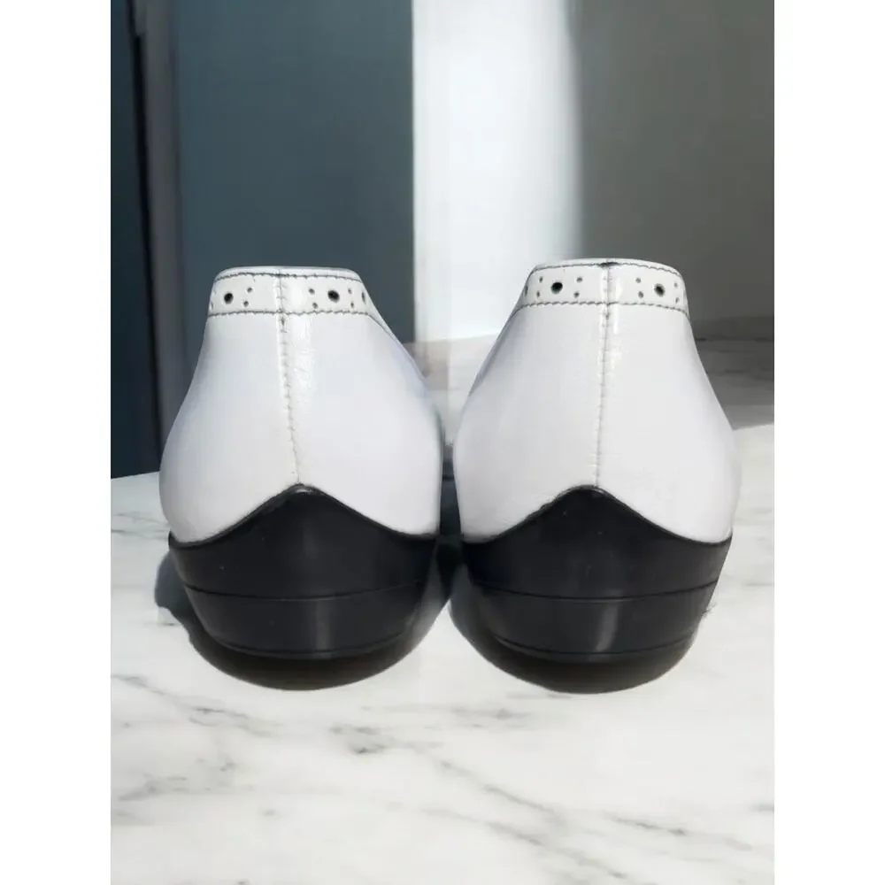 Salvatore Ferragamo Oxford Ballet Flat Size 8C - Picture 5 of 10